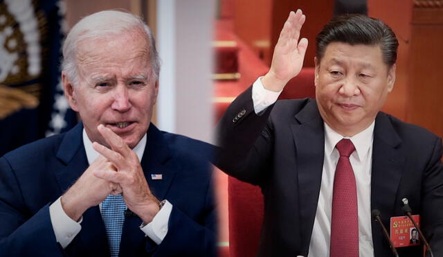 Xi Jinping reclamó a Joe Biden acatar el principio de "una sola China". Mandatario evitó referirse a la posible visita de Nancy Pelosi a Taiwán. Foto: composición LR/AFP/EFE