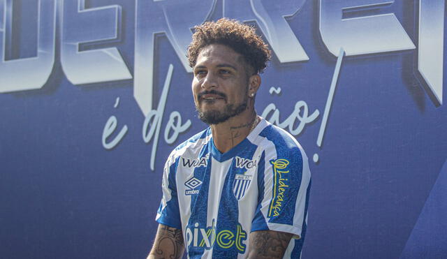 Paolo Guerrero juega en el Brasileirao desde el 2012. Foto: Avaí FC