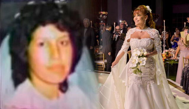Magaly Medina se casó con su primer enamorado a los 19 años. Foto: composición LR/captura de TV/Cosas
