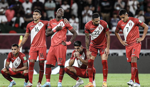 La selección peruana no pudo lograr el sueño mundialista luego de caer ante Australia en el repechaje a Qatar 2022. Foto: AFP