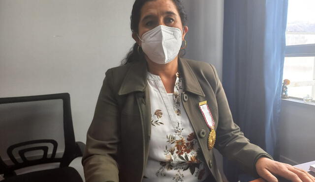 La fiscal Doris Ríos Dueñas solicitó los 9 meses de prisión preventiva. Foto: Luis Álvarez/La República