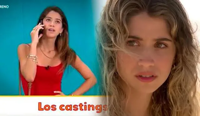 Muestran el casting de Karime Scander para interpretar a Alessia Montalbán. Foto: composición LR/captura América TV