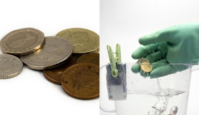 La limpieza de las monedas puede ser crucial para el valor que podría llegar a adquirir en el mercado. Foto: composición LR/Cambiator/El Español