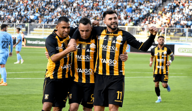 El cuadro Celeste y el Aurinegro buscarán una victoria para acercarse al primer lugar del Clausura boliviano. Foto: The Strongest