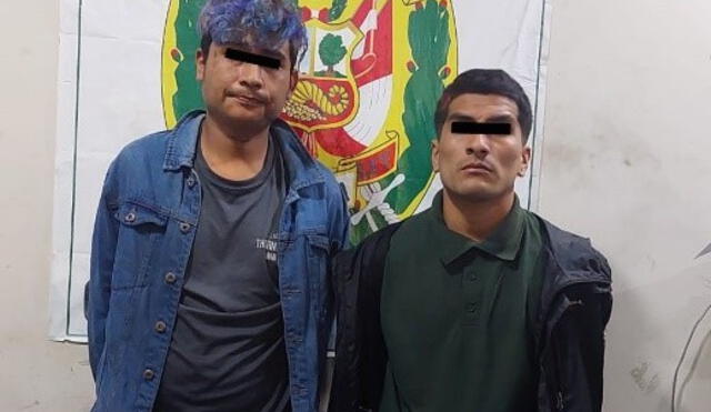 Detenidos fueron llevados a comisaría Ayacucho. Foto: PNP