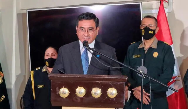Willy Arturo Huerta Olivas juró como ministro del Interior el último 19 de julio tras la salida de Mariano Gonzáles. Foto: Deysi Portuguez/URPI-LR