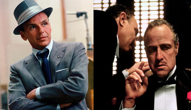 Frank Sinatra ha sido relacionado más de una vez con la mafia en Estados Unidos. Foto: composición LR/Paramount Pictures