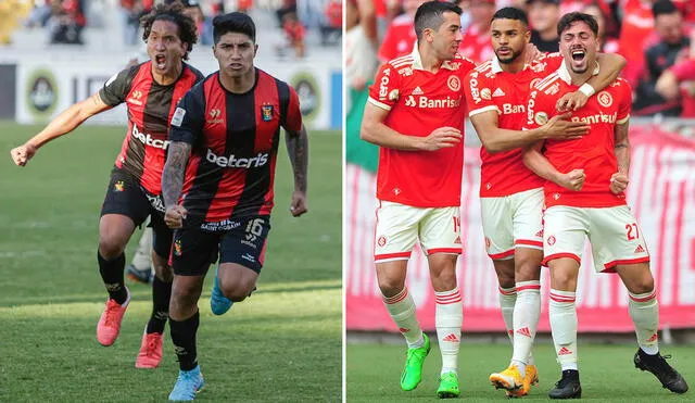 Melgar e Inter de Porto Alegre se enfrentarán por primera vez en su historia. Foto: composición GLR/SC Internacional