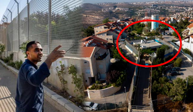 En 2008, la familia de Gharib logró obtener el acceso a la vivienda sin pasar por estrictos controles de seguridad por parte de Israel. Foto: Composición/LR/AFP