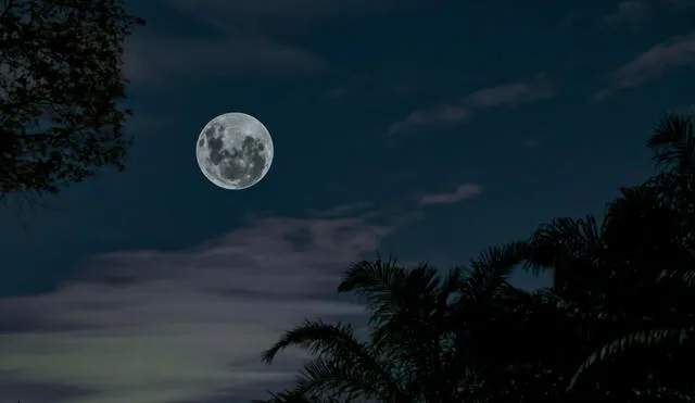 La luna llena de este jueves 11 de agosto será la cuarta y última superluna del 2022. Foto: Pexels