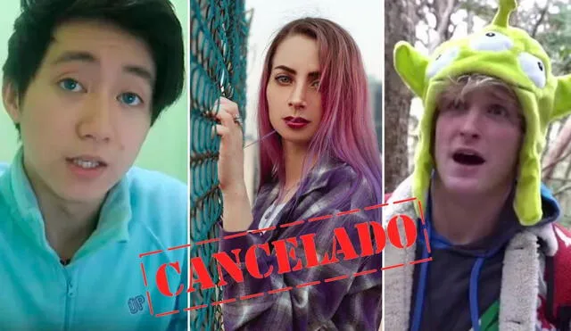 Algunos de los youtubers que fueron cancelados pudieron recuperar sus cuentas luego de largas apelaciones. Foto:YouTube/LoganPaul/Reset/Instagram/@justyoss
