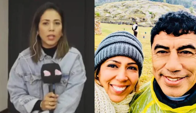 Lorena Cárdenas aclara que estaba separada del 'Coyote' Rivera desde hace varios meses. Foto: composición/ captura de América TV/ Instagram