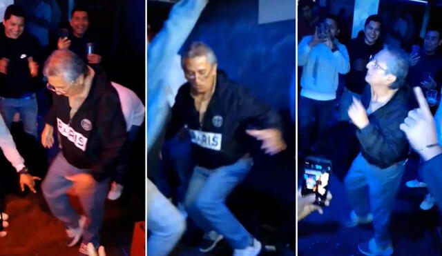 El viral clip del anciano emocionó a miles de usuarios en las redes sociales. Video: TikTok/@elmanzanita_27