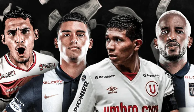 El ránking de los traspasos más caros del fútbol peruano está liderado por futbolistas de Alianza Lima y Universitario. Foto: composición GLR/Jazmin Ceras