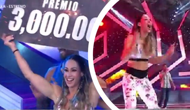 Melissa Loza disputó el premio con Jota Benz. Foto: captura EEG