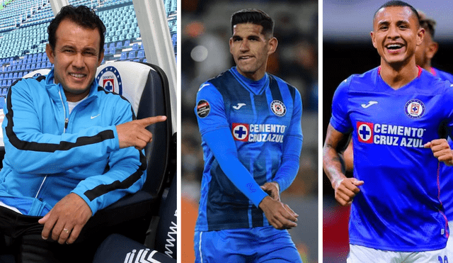 Luis Abram y Yoshimar Yotún fueron los últimos jugadores de la selección peruana en ser dirigidos por el 'Cabezón', pero hay otros más. Foto: composición LR/Cruz Azul/Liga MX.