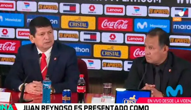 Juan Reynoso buscará clasificar a Perú al Mundial 2026. Foto: captura Movistar deportes