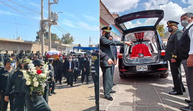 El primer suboficial fue enterrado en Ica, el segundo en Cusco. Foto: composición La República/Comisaría PNP Pisco
