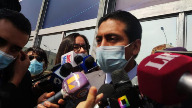 El legislador no quiso aceptar sus presuntas responsabilidades a su salida del Ministerio Público. Foto:Julián Contreras / URPI-LR
