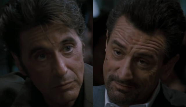 Robert de Niro y Al Pacino ya se habían cruzado en el reparto de "El Padrino II", pero fue en "Heat" que por primera vez compartieron una escena juntos. Foto: composición LR/Warner Bros