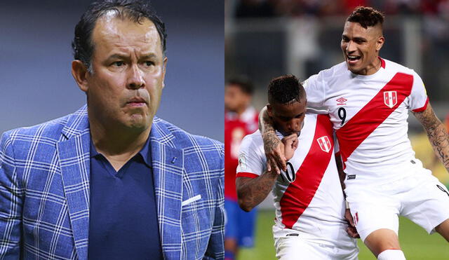 Juan Reynoso fue consultado sobre una posible convocatoria de Jefferson Farfán y Paolo Guerrero. Foto: composición LR/difusión