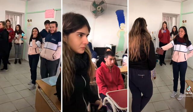 Por diferentes motivos, la joven no llegó a reunir el dinero y se resignó a no viajar con sus compañeros de clase. Foto: composición LR/Facebook/Clarín