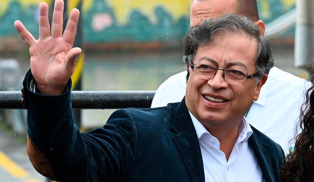 Gustavo Petro fue electo presidente de Colombia en la segunda vuelta del últio 19 de junio. Foto: AFP