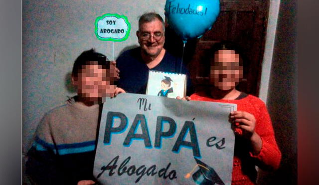 Carlos Correa tiene 51 años y vive con sus 2 hijos en Rosario de la Frontera, provincia de Salta. Foto: TN