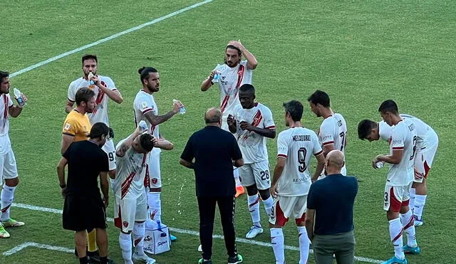 Perugia y Cagliari chocan por la primera ronda de la Copa Italia. Foto: Twitter/Perugia