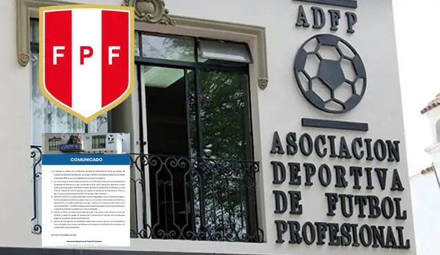En contra. La ADFP, ente representante de los clubes, se mostró en contra de la licitación de derechos de TV. Foto: composición LR/Andina/captura ADFP