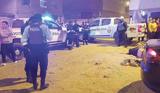 Acribillados. La noche del jueves, dos extranjeros que habían llegado de Coquimbo (Chile) fueron asesinados por tres sicarios. Foto: difusión