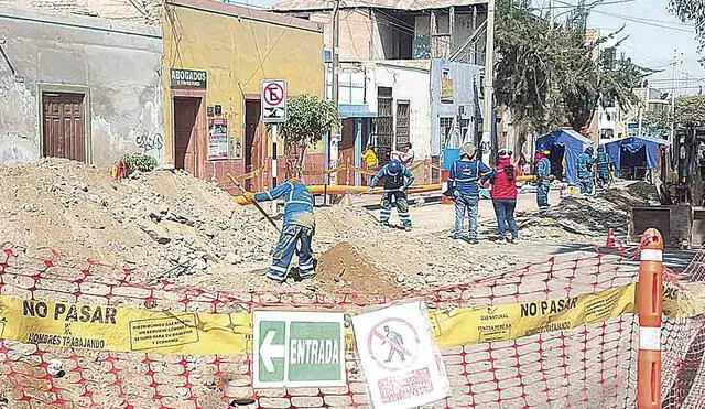 Pocas. En Tacna, solo algunos sectores tienen redes para el gas natural. Foto: La República