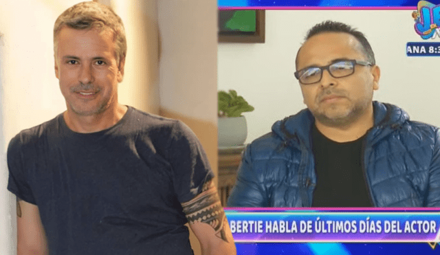 Manager de Diego Bertie brindó detalles de la vida privada del actor peruano. Foto: composición LR/ captura de ATV / difusión