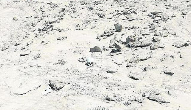 Zona arqueológica constantemente ha sido vulnerada. Foto: Cortesía diario Correo/Archivo