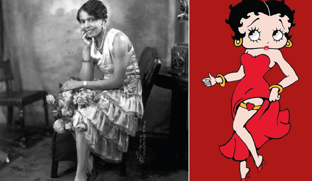 Aunque Esther Jones  fue la fuente de inspiración para el personaje Betty Boop, nunca fue recompensada por ello. Foto: Composición LR/ Afroféminas / Pinterest