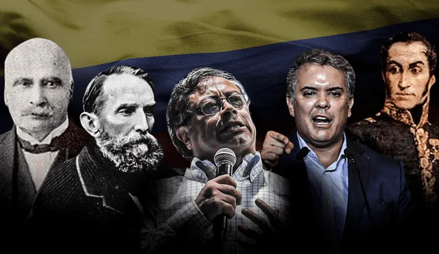 La posesión de Gustavo Petro abre una nueva etapa en Colombia: es el mandatario número 119 y el primero de izquierda en la historia. Foto: composición Jazmín Ceras/AFP