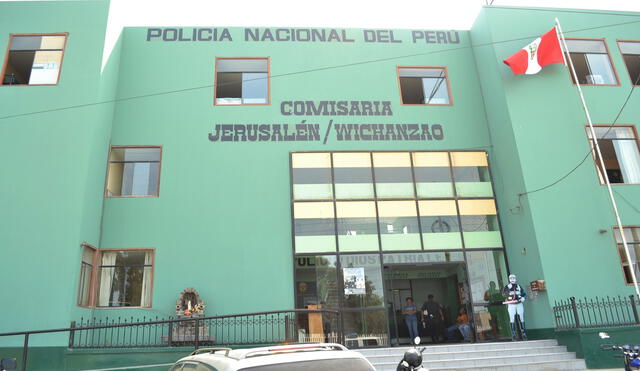 Efectivos de la comisaría PNP Jerusalén-Wichanzao realizan las investigaciones contra los presuntos micro comercializadores de droga. Foto: PNP