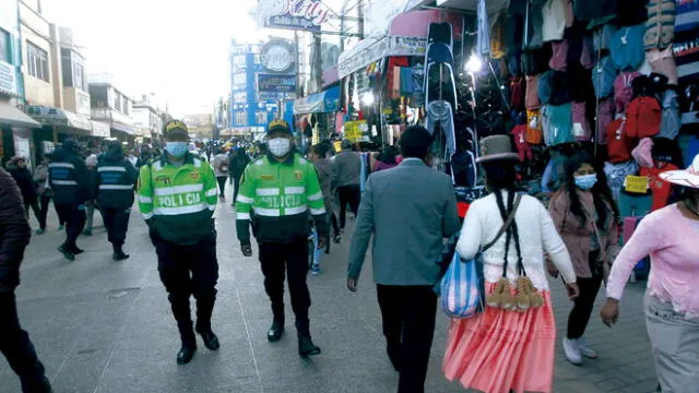 Inseguridad. Culpan a la Policía por inacción en Juliaca. Foto: La República/Juan Carlos Cisneros