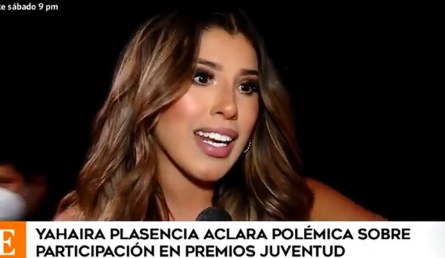 Yahaira Plasencia se retractó luego de haber recibido una ola de críticas. Foto: captura América TV