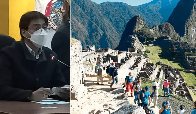 El gobernador regional de Cusco, Jean Paúl Benavente García de acuerdo con nuevo aforo. Foto: Composición LR/Alexander Flores