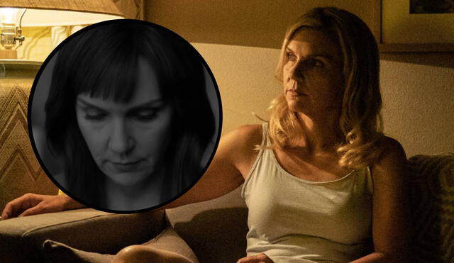 Episodio 12 de "Better call Saul" muestra una desgarradora escena de Rhea Seehorn como Kim Wexler. Foto: composición LR/captura de Netflix/AMC