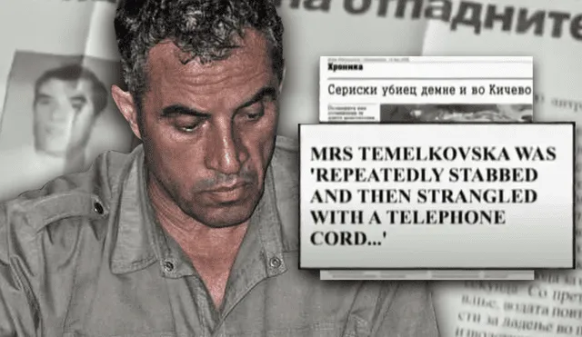 El 20 de junio de 2018, la Policía finalmente pudo arrestar a Vlado Taneski, quien fue acusado de 3 delitos de violación y asesinato. Foto: composición LR/La Vanguardia