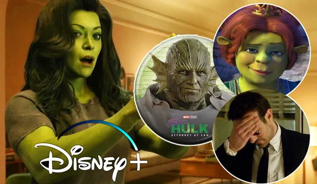 Las bromas y críticas a "She-Hulk" no se detienen en redes sociales. Foto: composición LR / Marvel Studios / DreamWorks