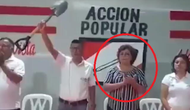 La congresista Silvia Monteza habría infringido la ley electoral durante su semana de representación. Foto: captura Cajamarca noticias