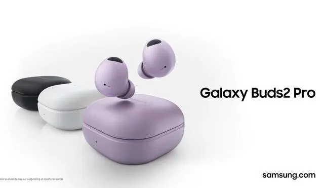 Los Samsung Galaxy Buds2 Pro se pondrán a la venta en tres colores y costará 229 dólares. Foto: Samsung