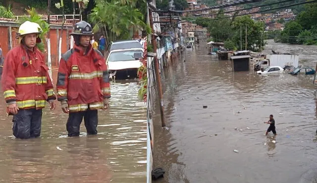 Reportan intensas lluvias en varios estados de Venezuela y Gobierno emite alerta. Foto: composición/Monitoreamos