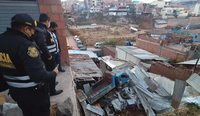 Afortunadamente, ninguna persona se encontraba dentro de las habitaciones destruidas. Foto: Alexander Flores/ URPI-GLR