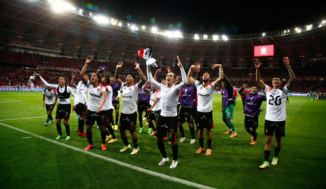 Melgar avanzó a la semifinal de la Copa Sudamericana tras vencer a Inter de Porto Alegre por 3-1, Foto: Conmebol Sudamericana