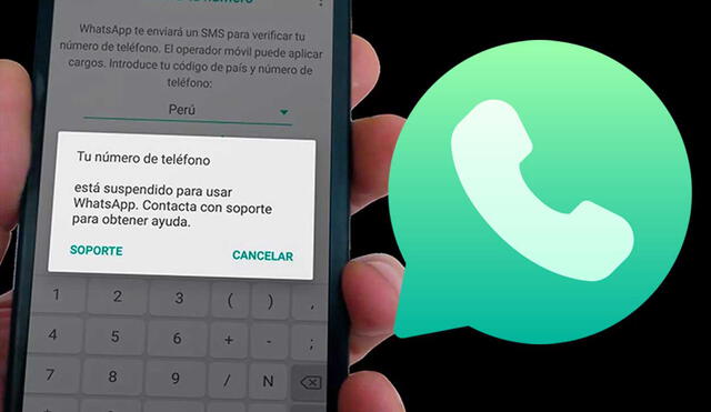 WhatsApp también puede suspender tu cuenta de manera temporal por la extracción de datos. Foto: composición LR/ TuExperto