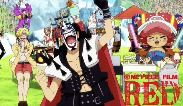 Los fans ya no pueden esperar un día más para ver "One Piece: film red". Foto: Toei Animation
